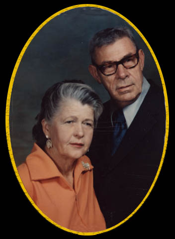 Clara May and Horace in 1968, around the time of Horace's retirement.