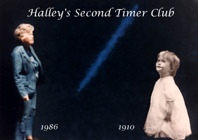 a member of the Halley's Comet Second Timer Club