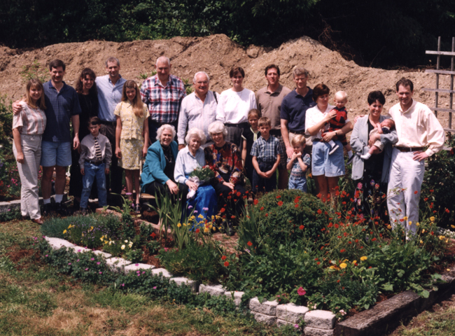 Clara May 's 90th birthday celebration