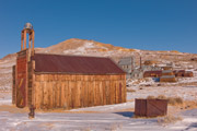 Photo of firehouse in Bodie