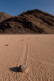 Photo of sliding rocks at Racetrack Playa in Death Valley