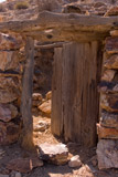 Photo of door to mine in Death Valley