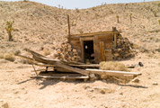 Photo of cabin in Death Valley